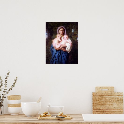 Poster L'affiche de bienfaisance du Maître Bouguereau (Cuisine)