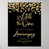 Poster L'Affiche de bienvenue de l'anniversaire d'un Mari (Devant)