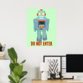 Poster L'affiche de Filia Robot (Bureau à domicile)