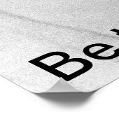 Poster L'affiche de Gandhi 'Be the change' (Coin)