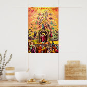 Poster L'affiche de Jésus à la porte du Ciel (Cuisine)