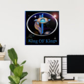 Poster L'affiche de Jésus est le Roi des Rois (Bureau à domicile)