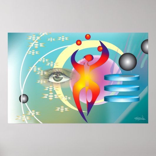 Poster L'affiche de Juggler (Devant)