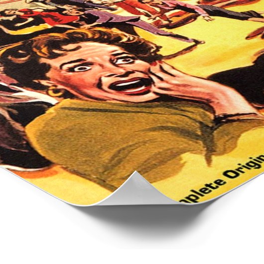 Poster L'affiche de la blob (Coin)