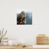 Poster L'affiche de la chouette de la Grande Corne (Cuisine)