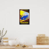 Poster L'affiche de la Côte d'Azur (Cuisine)