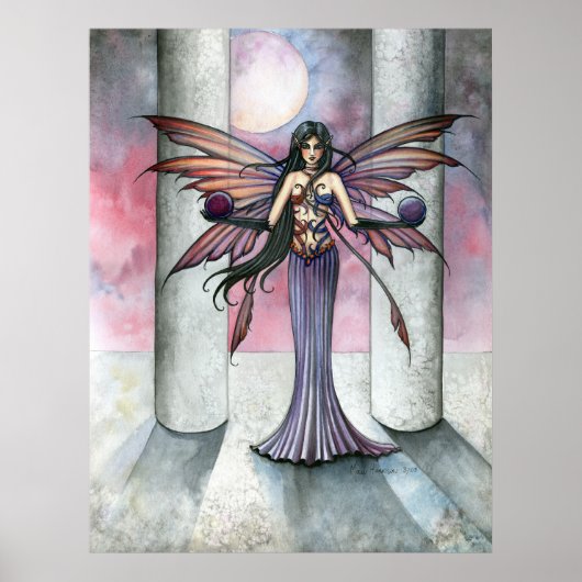 Poster L'affiche de la fée de l'équilibre par Molly Harri (Devant)