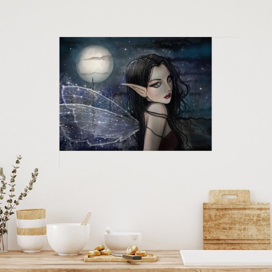 Poster L'affiche de la fée de l'heure de sorcière (Cuisine)