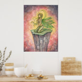 Poster L'affiche de la fée verte (Cuisine)