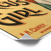 Poster L'affiche de la fille de cirque (Coin)