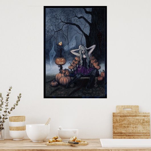 Poster L'affiche de la reine Citrouille (Cuisine)