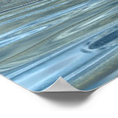 Poster L'affiche de la sphère métallique liquide (Coin)