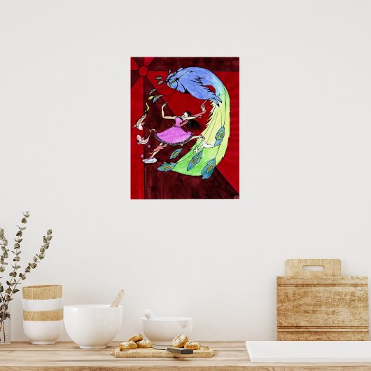 Poster L'affiche de la transformation (Cuisine)