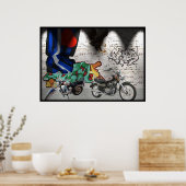 Poster L'affiche de l'allée (Cuisine)