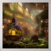 Poster L'affiche de l'Art numérique magique de l'atrium (Devant)