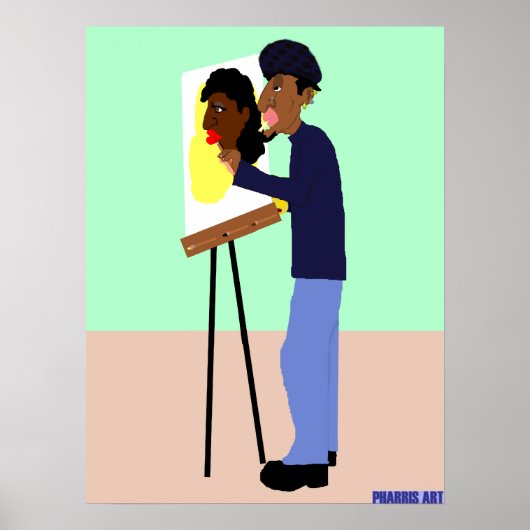 Poster L'affiche de l'artiste (Devant)