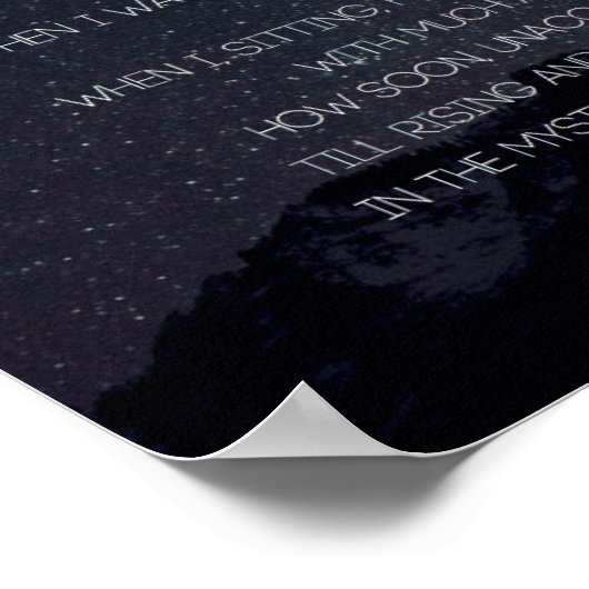 Poster L'affiche de l'astronome (Coin)