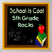 Poster L'affiche de l'école de 5e année (Devant)