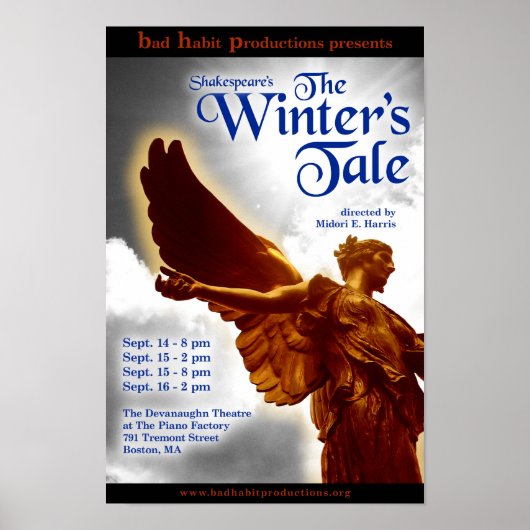 Poster L'affiche de l'Histoire d'hiver (Devant)