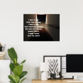 Poster L'affiche de l'homme INVISIBLE (Bureau à domicile)