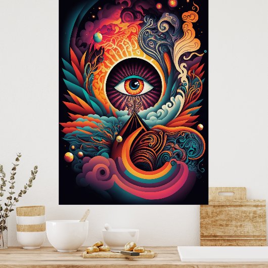 Poster L'affiche de l'oeil (Cuisine)