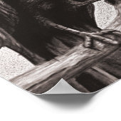 Poster L'affiche de Nevermore Raven in the Mist (Coin)