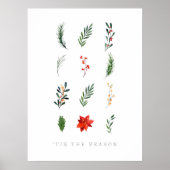 Poster L'affiche de Noël de saison (Devant)