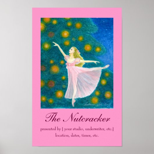 Poster L'affiche de Nutcracker (personnalisable) (Devant)