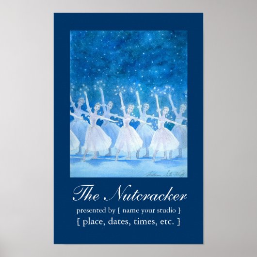 Poster L'affiche de Nutcracker (personnalisable) (Devant)