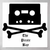 Poster L'affiche de Pirate Bay (Devant)