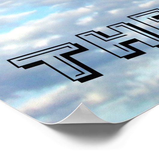 Poster L'affiche de Sky's The Limit (Coin)