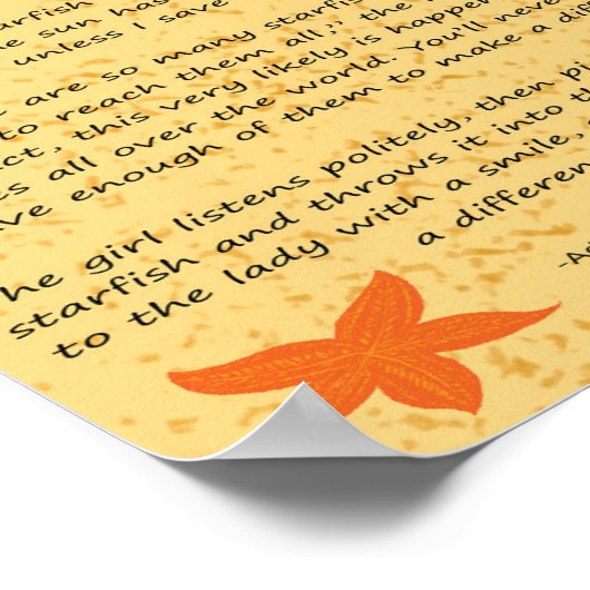 Poster L'affiche de Starfish Story (Coin)