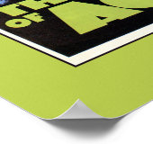 Poster L'affiche de voyage de la Vallée d'Aoste Italie Al (Coin)