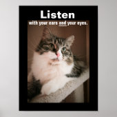 Poster L'affiche d'écoute (Devant)