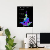 Poster L'affiche des 12 lois universelles (Bureau à domicile)