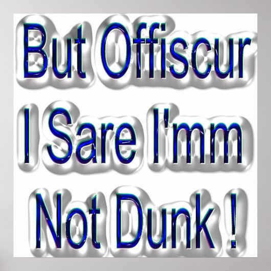 Poster L'affiche des buveurs (Devant)