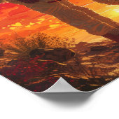 Poster L'affiche des explorateurs de l'espace dans le dés (Coin)