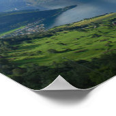 Poster L'affiche des fjords norvégiens (Coin)