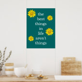 Poster L'affiche des meilleures choses dans la vie (Cuisine)