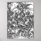 Poster L'affiche des quatre cavaliers (Devant)