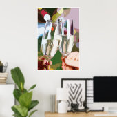 Poster L'affiche des toasts (Bureau à domicile)