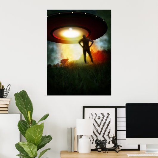 Poster L'affiche des visiteurs (Bureau à domicile)