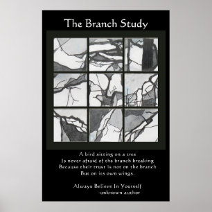 Poster L'affiche d'étude de branche