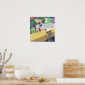 Poster L'affiche drôle Wolf In Wolf's Clothing (Cuisine)