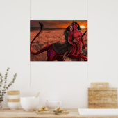 Poster L'affiche du bibliothécaire et de la bête (Cuisine)