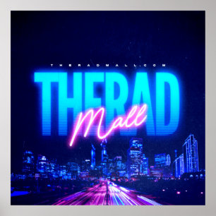 Poster L'affiche du centre commercial Rad "Wave 6" (30" x