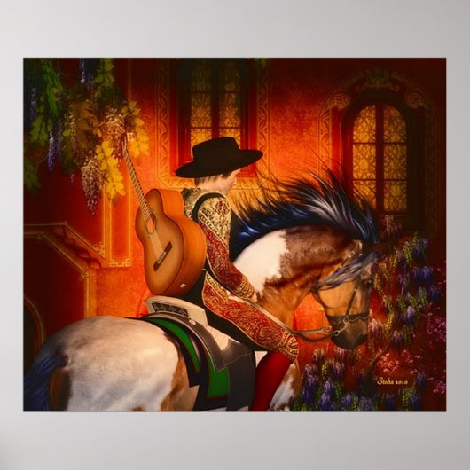 Poster L'affiche du chanteur espagnol FROM 14.95 (Devant)