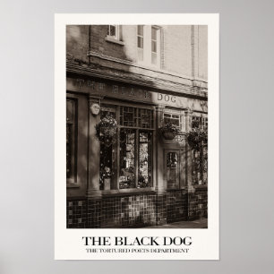 Poster L'affiche du chien noir