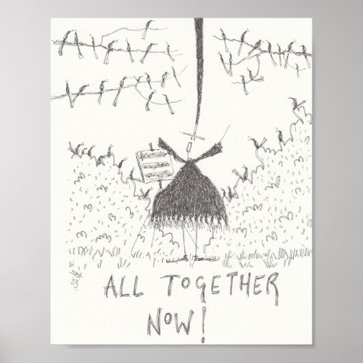 Poster L'affiche du conducteur d'oiseaux (Devant)