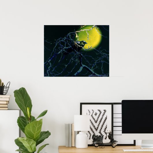 Poster L'affiche du Corbeau (Bureau à domicile)